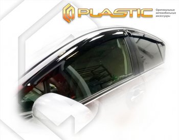 Дефлектора окон CA-Plastic Toyota (Тойота) Aqua (Аква)  P10 (2017-2021) P10 2-ой рестайлинг