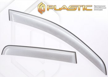 Дефлектора окон CA-Plastic Toyota (Тойота) Aqua (Аква)  P10 (2017-2021) P10 2-ой рестайлинг