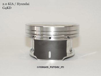 17 999 р. Поршни (KIA, Hyundai 2,0 G4KD под кольца 1,2/1,2/2,0) СТИ Hyundai Sonata DN8 (2019-2022) (диаметр поршня: 86,00 мм)  с доставкой в г. Владивосток. Увеличить фотографию 3