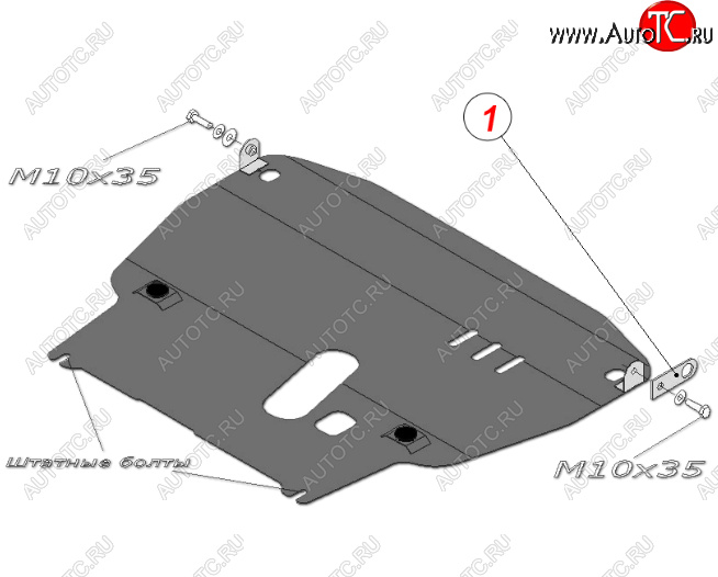 14 999 р. Защита картера двигателя и КПП (большая, V-1,4) Alfeco  Chevrolet Aveo  T250 (2006-2011) седан рестайлинг, хэтчбек 5 дв рестайлинг (Алюминий 4 мм)  с доставкой в г. Владивосток