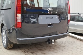 22 449 р. Фаркоп (съемный квадрат) Petroil Tuning  Hyundai Staria  US4 (2021-2022)  с доставкой в г. Владивосток. Увеличить фотографию 6