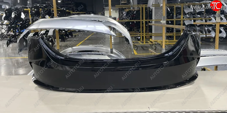 2 579 р. Задний бампер Технопласт Hyundai Solaris HCR седан рестайлинг (2020-2022)  с доставкой в г. Владивосток