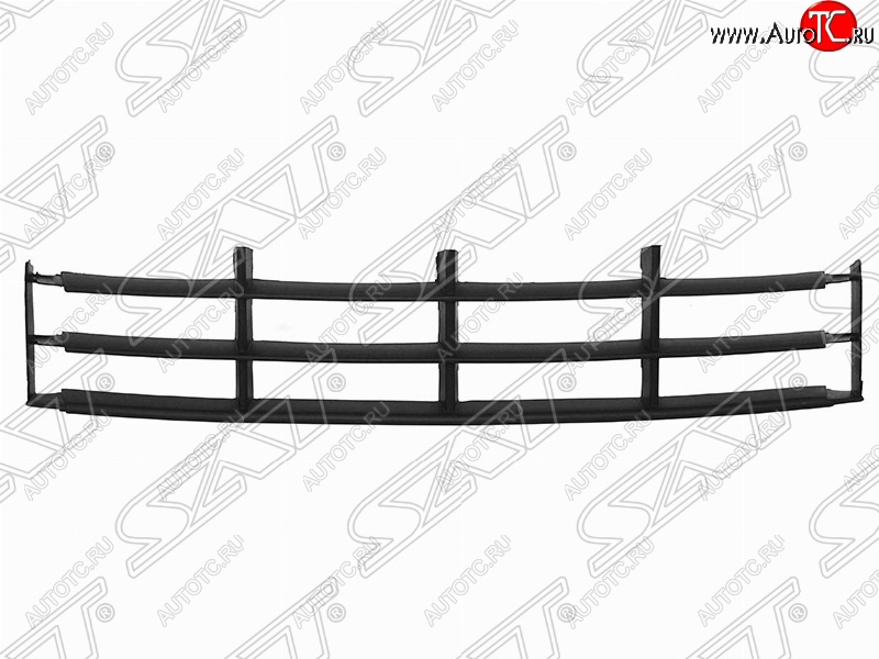1 199 р. Решётка в передний бампер SAT Skoda Fabia Mk2 универсал рестайлинг (2010-2014)  с доставкой в г. Владивосток