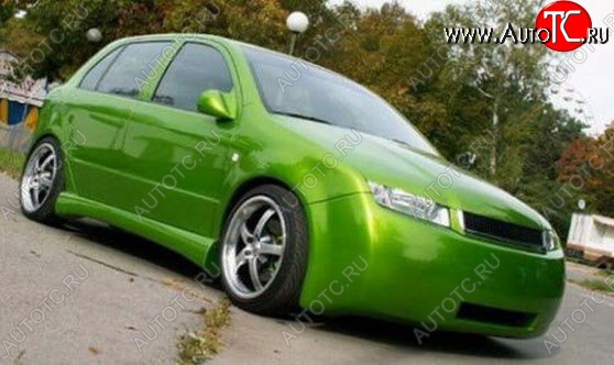 25 699 р. Передний бампер F1 Skoda Fabia Mk1 седан рестайлинг (2004-2008)  с доставкой в г. Владивосток