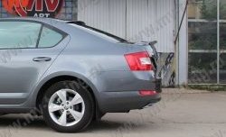 5 849 р. Спойлер RS  Skoda Octavia  A7 (2012-2020) дорестайлинг лифтбэк, рестайлинг лифтбэк (Неокрашенный)  с доставкой в г. Владивосток. Увеличить фотографию 6