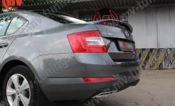 5 849 р. Спойлер RS  Skoda Octavia  A7 (2012-2020) дорестайлинг лифтбэк, рестайлинг лифтбэк (Неокрашенный)  с доставкой в г. Владивосток. Увеличить фотографию 7