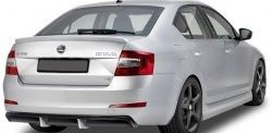 5 999 р. Пороги накладки CT Skoda Octavia A7 дорестайлинг универсал (2012-2017) (Неокрашенные)  с доставкой в г. Владивосток. Увеличить фотографию 3