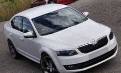 Реснички на фары CT Skoda Octavia A7 дорестайлинг лифтбэк (2012-2017)