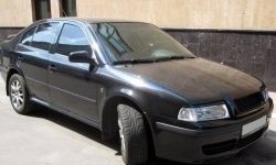 899 р. Реснички на фары CT Skoda Octavia Tour A4 1U5 универсал дорестайлинг (1996-2000) (Неокрашенные)  с доставкой в г. Владивосток. Увеличить фотографию 2