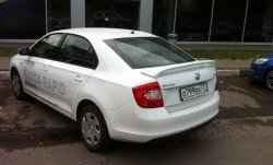 3 449 р. Спойлер Style Skoda Rapid NH3 дорестайлинг лифтбэк (2012-2017) (Неокрашенный)  с доставкой в г. Владивосток. Увеличить фотографию 6