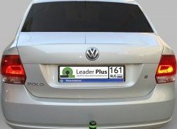 6 599 р. Фаркоп Лидер Плюс. Volkswagen Polo 5 хэтчбек рестайлинг (2015-2020) (Без электропакета)  с доставкой в г. Владивосток. Увеличить фотографию 5