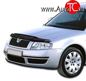 2 879 р. Дефлектор капота NovLine Skoda Superb B6 (3T) лифтбэк дорестайлинг (2008-2013)  с доставкой в г. Владивосток