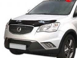 Дефлектор капота NovLine SSANGYONG Actyon дорестайлинг (2010-2013)