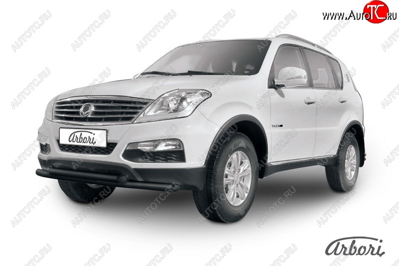 7 469 р. Обвес переднего бампера Arbori SSANGYONG Rexton Y290 (2012-2017)  с доставкой в г. Владивосток