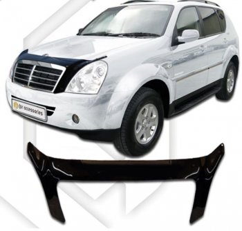 Дефлектор капота CA-Plastiс SSANGYONG (Ссан) Rexton (Рекстон)  Y250 (2006-2012) Y250