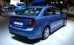 7 899 р. Пороги накладки Street Edition Chevrolet Lacetti универсал (2002-2013) (Неокрашенные)  с доставкой в г. Владивосток. Увеличить фотографию 2