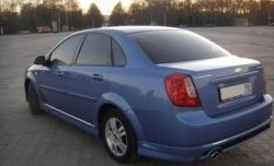 7 899 р. Пороги накладки Street Edition Chevrolet Lacetti универсал (2002-2013) (Неокрашенные)  с доставкой в г. Владивосток. Увеличить фотографию 4