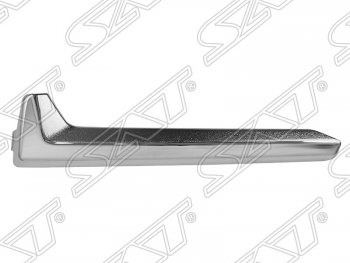 1 769 р. Правый молдинг на передний бампер SAT Subaru Forester SJ рестайлинг (2016-2019) (Неокрашенный)  с доставкой в г. Владивосток. Увеличить фотографию 1
