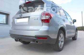 22 699 р. Фаркоп Aragon. (шар A)  Subaru Forester  SJ (2012-2019) дорестайлинг, рестайлинг  с доставкой в г. Владивосток. Увеличить фотографию 1