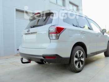 22 699 р. Фаркоп Aragon.(шар V) Subaru Forester SJ дорестайлинг (2012-2016)  с доставкой в г. Владивосток. Увеличить фотографию 2