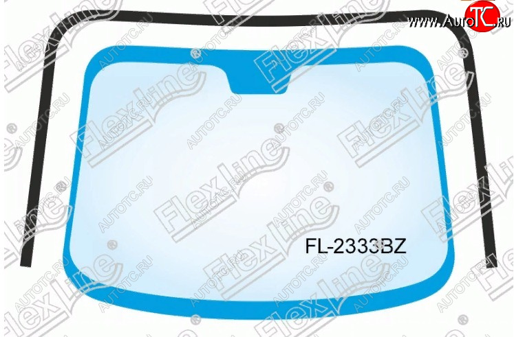 3 479 р. Молдинг лобового стекла FlexLine  Subaru Forester  SG (2002-2008) дорестайлинг, рестайлинг  с доставкой в г. Владивосток