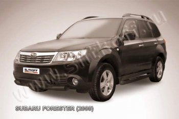 Защита переднего бампер Slitkoff Subaru Forester SH (2008-2013)