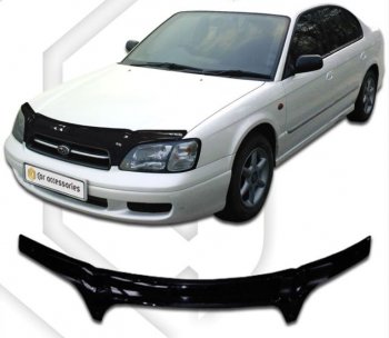 Дефлектор капота (BE5, BE9, BEE) CA-Plastiс Subaru (Субару) Legacy (Легаси)  BH/BE12 (1998-2003) BH/BE12 универсал