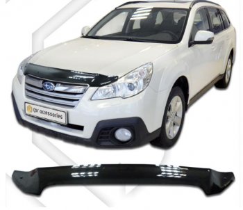 Дефлектор капота (USA) CA-Plastiс Subaru Outback BR/B14 дорестайлинг универсал (2009-2013)