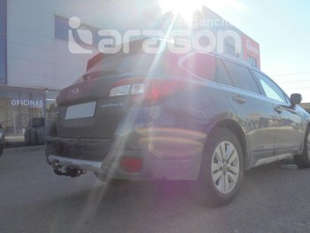 22 699 р. Фаркоп Aragon. (шар S) Subaru Outback BS/B15 дорестайлинг универсал (2014-2018)  с доставкой в г. Владивосток. Увеличить фотографию 2