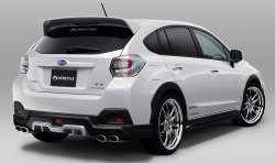 14 199 р. Спойлер KENSTYLE Subaru XV GP/G33 рестайлинг (2016-2017) (Неокрашенный)  с доставкой в г. Владивосток. Увеличить фотографию 4