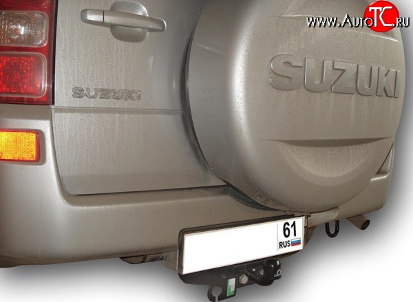 8 999 р. Фаркоп Лидер Плюс (до 2000 кг) Suzuki Grand Vitara JT 5 дверей дорестайлинг (2005-2008) (Без электропакета)  с доставкой в г. Владивосток