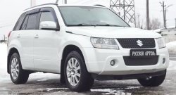 999 р. Зимняя заглушка решетки переднего бампера РА  Suzuki Grand Vitara ( JT 3 двери,  JT 5 дверей) (2008-2012) 1-ый рестайлинг, 1-ый рестайлинг  с доставкой в г. Владивосток. Увеличить фотографию 3