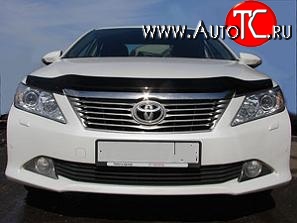 2 879 р. Дефлектор капота NovLine  Toyota Camry  XV50 (2011-2014) дорестайлинг  с доставкой в г. Владивосток