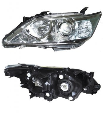 Левая фара SAT (под ксенон) Toyota (Тойота) Camry (Камри)  XV50 (2011-2014) XV50 дорестайлинг