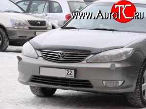 2 879 р. Дефлектор капота NovLine Toyota Camry XV30 рестайлинг (2004-2006)  с доставкой в г. Владивосток