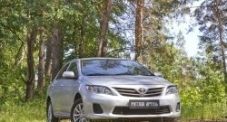 1 099 р. Реснички на фары RA Toyota Corolla E150 седан рестайлинг (2009-2013) (Неокрашенные)  с доставкой в г. Владивосток. Увеличить фотографию 3