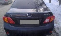 4 899 р. Спойлер CT Toyota Corolla E150 седан дорестайлинг (2006-2010) (Неокрашенный)  с доставкой в г. Владивосток. Увеличить фотографию 2