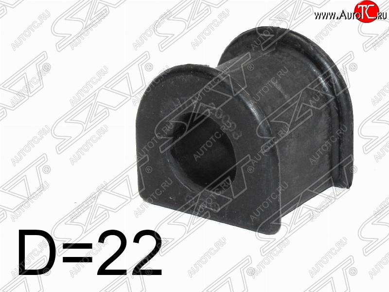 103 р. Резиновая втулка переднего стабилизатора (D=22) SAT  Toyota Granvia  xH10 - Hiace Grand  с доставкой в г. Владивосток