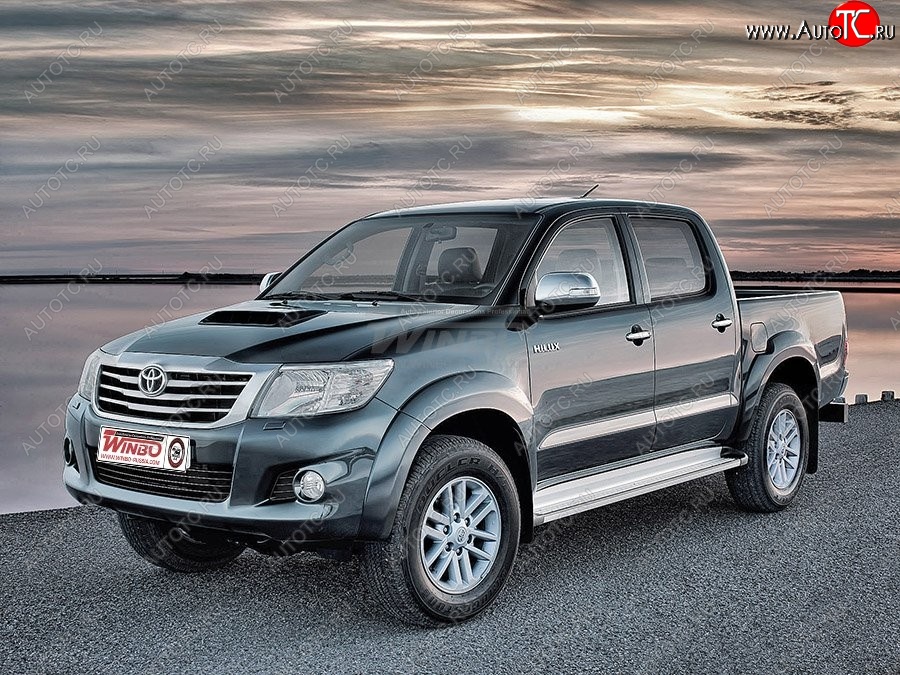 15 299 р. Подножки боковые WINBO OE Style Toyota Hilux AN20,AN30  2-ой рестайлинг (2011-2016)  с доставкой в г. Владивосток