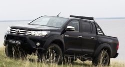 24 999 р. Расширитель арки RA (вылет 50 мм, комплект)  Toyota Hilux  AN120 (2016-2020) дорестайлинг (Поверхность шагрень)  с доставкой в г. Владивосток. Увеличить фотографию 7