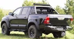 3 499 р. Брызговики под расширители колесных арок с выносом 50 мм RA Toyota Hilux AN120 дорестайлинг (2016-2020)  с доставкой в г. Владивосток. Увеличить фотографию 3