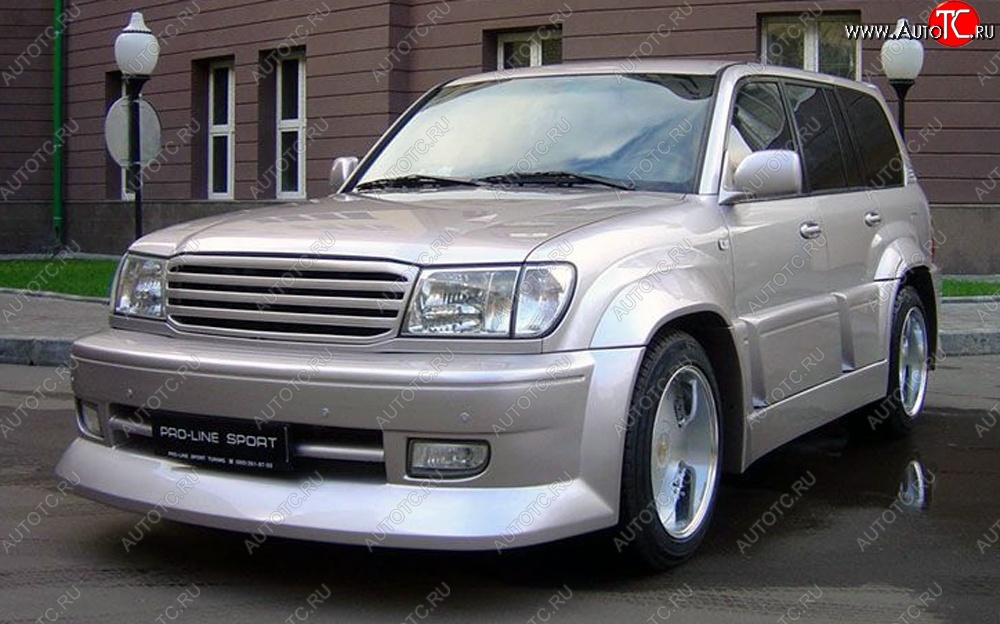 7 199 р. Решетка радиатора HUNTER Toyota Land Cruiser 100 дорестайлинг (1998-2002) (Неокрашенная)  с доставкой в г. Владивосток