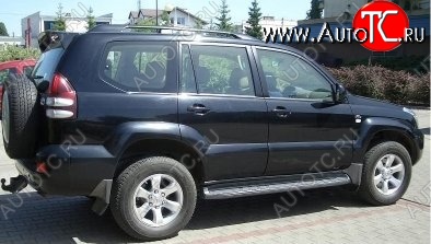 10 349 р. Спойлер CT v1 Toyota Land Cruiser Prado J120 (2002-2009) (Неокрашенный)  с доставкой в г. Владивосток