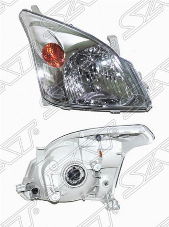 Правая фара передняя SAT Toyota (Тойота) Land Cruiser Prado (Лэнд)  J120 (2002-2009) J120