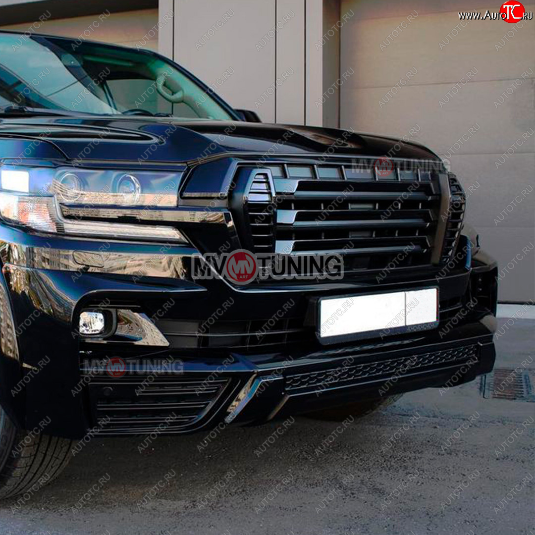 16 499 р. Решётка радиатора MV-Tuning  Toyota Land Cruiser  200 (2015-2021) 2-ой рестайлинг (Неокрашенная)  с доставкой в г. Владивосток