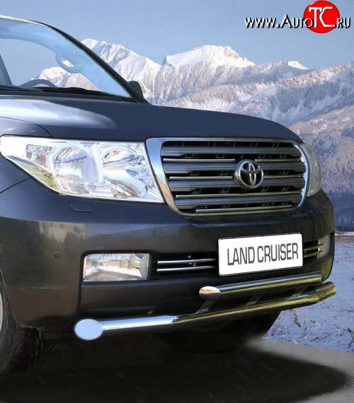 14 939 р. Декоративные вставки решетки радиатора Novline Toyota Land Cruiser 200 дорестайлинг (2007-2012)  с доставкой в г. Владивосток