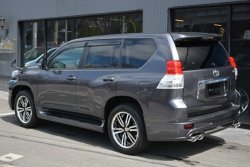 14 099 р. Пластиковые пороги Mz SPEED Toyota Land Cruiser Prado J150 дорестайлинг (2009-2013)  с доставкой в г. Владивосток. Увеличить фотографию 3