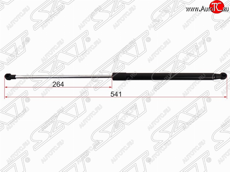 629 р. Газовый упор капота SAT Toyota Land Cruiser Prado J150 2-ой рестайлинг (2017-2020)  с доставкой в г. Владивосток