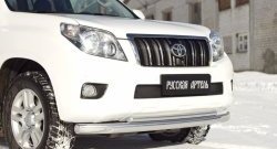 Зимняя заглушка решетки переднего бампера РА Toyota (Тойота) Land Cruiser Prado (Лэнд)  J150 (2009-2013) J150 дорестайлинг