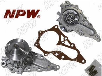 Помпа водяная NPW (2JZG#E, с прокладкой, Япония) Toyota Mark 2 X110 седан рестайлинг (2002-2004)